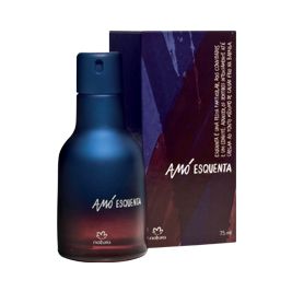 AMÓ ESQUENTA DESODORANTE COLÔNIA MASCULINO.